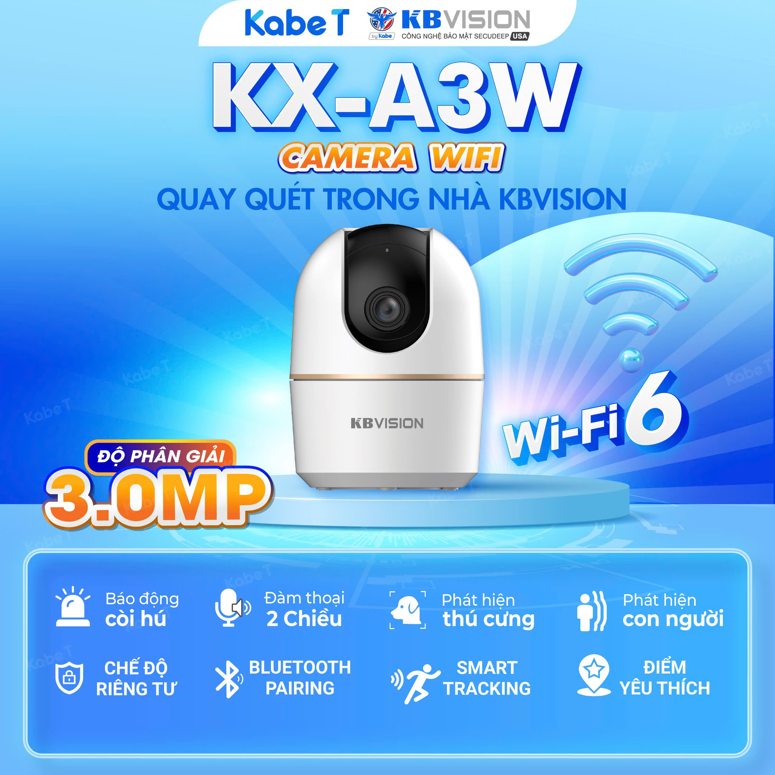 Camera KBVISION A3W - Công Ty TNHH Thương Mại - Dịch Vụ Trương Gia